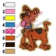 Scooby Doo Baby Embroidery Design 03